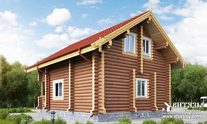 Сруб бани «Крымов»
